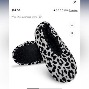 Isaac Mizrahi cheetah slippers large